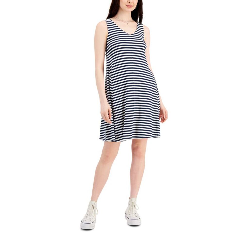 Style & Co Womens Crossback Flip Flop Dress
